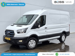 Ford Transit 68kWh 184PK L2H2 316km WLTP 95,4% (SOH) Climate Control Cruise Control CarPlay Navigatie Parkeersensoren v+a
