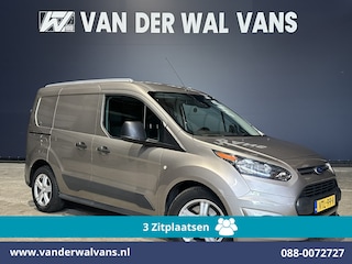 Ford Transit Connect 1.5 TDCI L1H1 Euro6 Airco | 3-Zits | 2x Zijdeur | Trekhaak | L&M Velgen | Verwarmde Voorruit Parkeersensoren, Bijrijdersbank