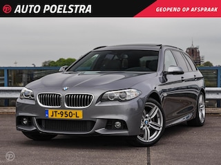 BMW 5-serie Touring 520d High Executive M Sport | Panoramadak | Leder | Comfortzetels | Memory | Luchtvering | Trekhaak | 19" | Dealeronderhouden