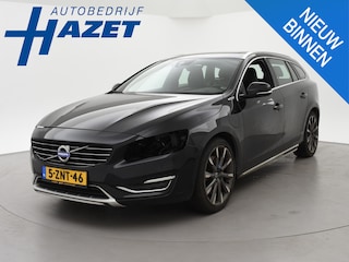 Volvo V60 2.4 D6 AWD PLUG-IN *ZONDER KOPLAMPEN* + SCHUIFDAK | LEDER | HARMAN/KARDON