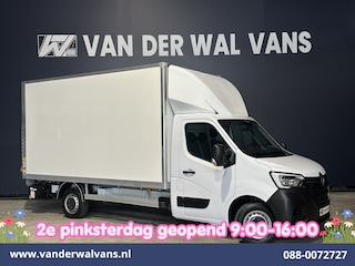 Renault Master 2.3 dCi 146pk Bakwagen 222cm hoog Laadklep Euro6 Airco | Camera | Navigatie | LED Cruisecontrol, Bijrijdersbank
