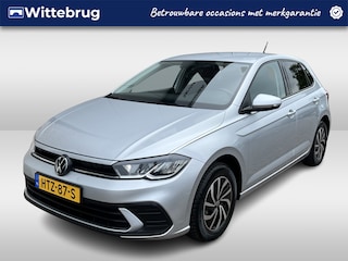 Volkswagen Polo 1.0 TSI Life Edition / 2.000 KM/ GARANTIE TM 06-2029/ TREKHAAK/ APP-CONNECT/ ADAPTIVE CRUISE/ PARKEER SENSOREN + CAMERA/ DIGITAL DASH/ DAB/ CLIMA/ 15'' LMV