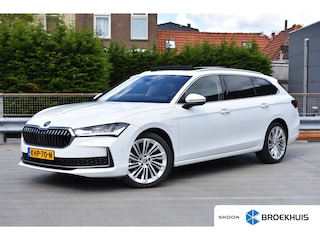 Skoda Superb Combi 1.5 TSI 204PK PHEV DSG-6 iV First Edition | TREKHAAK | PANORAMA DAK | STOELVERW.+VERKOEL. | APP. CONNECT | 360 CAM. | ADAPT. CRUISE | FULL LED | CLIMATE CONTROL