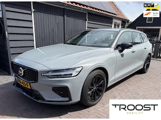 Volvo V60 2.0 T6 Plug-in hybrid AWD Plus Dark R-design|Trekhaak|360 Camera|Leer|Harman Kardon audio|Verwarmde voorruit, etc..
