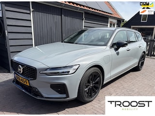 Volvo V60 2.0 T6 Plug-in hybrid AWD Plus Dark R-design|Trekhaak|360 Camera|Leer|Harman Kardon audio|Verwarmde voorruit, etc..