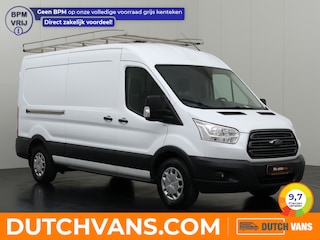 Ford Transit 2.0TDCI 130PK L3H2 | Imperiaal | Trekhaak | Navigatie | Camera | Airco | Cruise | 3-Zits