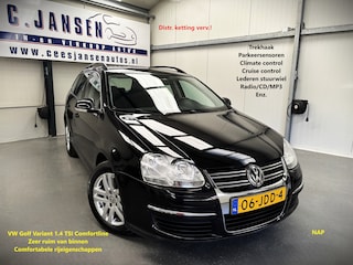 Volkswagen Golf Variant 1.4 TSI Comfortline Distr. ketting verv.! | Cruise control | Electronic climate controle | Lederen stuurwiel en versnellingspook