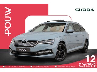 Skoda Superb Combi 1.4 TSI 218pk PHEV iV Laurin & Klement | SoH 92% | Panoramadak | Trekhaak | Stoelverwarming | Canton Audio | Leer