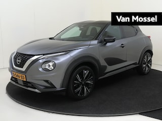 Nissan Juke 1.0 DIG-T N-Design | airco automatisch | Apple Carplay/Android | cruise control | lederen interieurdelen | LED koplampen | lichtmetalen velgen 19" | navigatiesysteem full map |