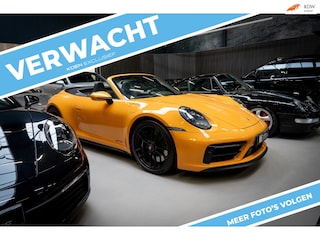 Porsche 911 Cabrio 3.0 Carrera GTS (2022, NL) PTS Bahama yellow, Approved 01-08-2027, lift, Sport Design.