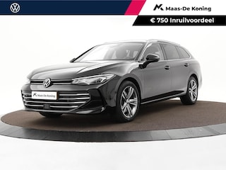 Volkswagen Passat Variant 1.5 eHybrid 204pk PHEV DSG Business · Camera · Elek. Voorstoelen + Massagefunctie · Stuur- & Stoelverwarming · Optiekpakket Zwart · Side Assist · Garantie t/m 18-08-2028 of 100.000km