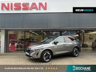 Nissan Qashqai 1.5 e-Power N-Connecta NIEUW UIT VOORRAAD LEVERBAAR | Verwarmbare voorstoelen | Stuurwielverwarming | Panoramisch Glazen Dak | Voorruitverwarming | Climate Control | Parkeersensoren voor- en achter | Navigatiesysteem | Fabrieksgarantie