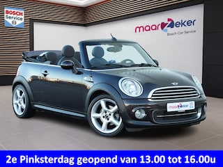Mini Cooper Cabrio 1.6 Chili ✅Stoelverw.✅Leer✅Navi✅Cruise✅