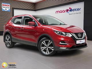 Nissan Qashqai 1.3 DIG-T 160pk N-Connecta ✅Trekhaak✅360 Camera✅Panodak✅Clima✅Navi✅Cruise✅Keyless✅Stoelverw.✅