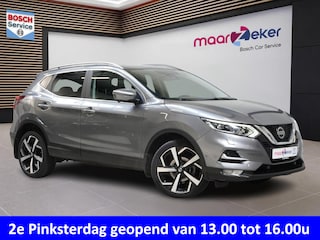 Nissan Qashqai 1.3 DIG-T Tekna ✅Dodehoek✅Stoel verw.✅Panodak✅Adapt. Cruise✅Navi✅Camera✅Clima✅Keyless✅