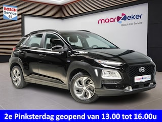 Hyundai Kona 1.6 GDI HEV ✅Stoel&Stuurverw.✅Trekhaak✅Camera✅Apple✅Android✅Clima✅Cruise✅
