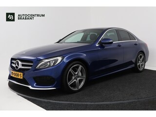 Mercedes-Benz C-klasse 180 Business Solution AMG (NAVIGATIE, STOELVERWARMING, CAMERA, PARKEERSENSOREN, DEALER ONDERHOUDEN)