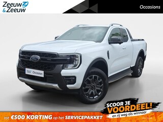 Ford Ranger 2.0 Super Cab EcoBlue Wildtrak | Trekhaak | Stoelverwarming | Apple/Android Carplay | Achteruitrijcamera | Lederen Elekt. Stoelen  | 12 maanden garantie! |