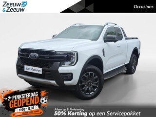Ford Ranger 2.0 Super Cab EcoBlue Wildtrak | Trekhaak | Stoelverwarming | Apple/Android Carplay | Achteruitrijcamera | Lederen Elekt. Stoelen  | 12 maanden garantie! |