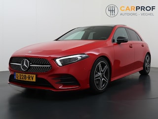 Mercedes-Benz A-klasse 200 Business Solution AMG Styling Panoramadak HUD Burmester Camera Sfeerverlichting Automaat