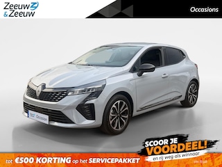 Renault Clio 145PK E-Tech Full Hybrid Techno Automaat | 9,3" Navi | Climate Control | Camera | Parkeersensoren | Apple CarPlay/Android Auto | Digital Cockpit | Cruise Control | Full LED | Lichtmetalen Velgen |