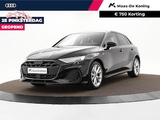 Audi A3 Sportback 40 TFSIe 204pk S Edition · Camera · Apple/Android Car Play · Parkeerassistent · ACC · Optiekpakket Zwart · Stoelverwarming · Garantie t/m 08-07-2029 of 100.000km