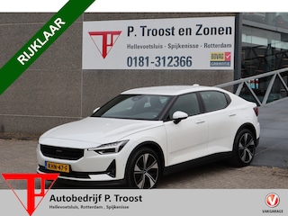 Polestar 2 Long Range Single Motor 78 kWh Pilot pack/Warmtepomp/Stoelverwarming/360 graden camera/Bestuurderstoel met geheugen/Apple carplay/Lane assist/Adaptieve cruisecontrol/Dode hoek assistent