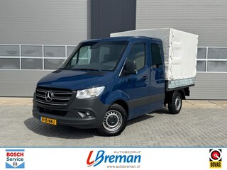 Mercedes-Benz Sprinter 215CDi Automaat(9) 150pk Dubbel Cabine Opel laadbak met huif/Pick-Up