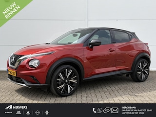 Nissan Juke 1.0 DIG-T N-Design / Trekhaak ( 1250 kg ) / Airco (automatisch) / Voorstoelen verwarmd /