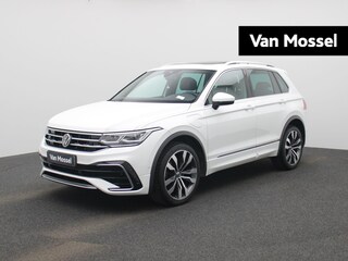 Volkswagen Tiguan 1.4 TSI eHybrid R-Line Business+ 245 PK| Panoramadak | Trekhaak | LED Matrix | Dodehoek Detectie | Navigatie | Stoelverwarming | Achteruitrijcamera | Stuurwielverwarming | Dynamic Chassis Control