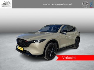 Mazda CX-5 2.0 e-SkyActiv-G M Hybrid 165 Homura , Automaat, Trekhaak, Leder, Bose, Adap.Cruise, Clima, Camera, Stoel/Stuurverwarming, Stoelventilatie, LMV 19 Inch, HUD, PDC, LKA