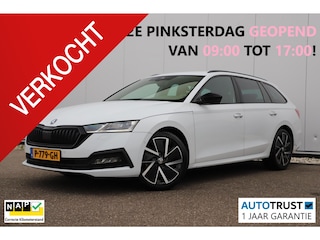 Skoda Octavia Combi 1.0 e-TSI Sport Business Edition Plus 110PK Automaat RS Stoelen Trekhaak Stoelverwarming Navigatie Achteruitrijcamera Adaptive Cruise
