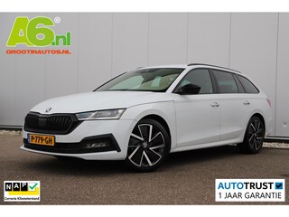 Skoda Octavia Combi 1.0 e-TSI Sport Business Edition Plus 110PK Automaat RS Stoelen Trekhaak Stoelverwarming Navigatie Achteruitrijcamera Adaptive Cruise