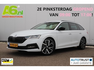 Skoda Octavia Combi 1.0 e-TSI Sport Business Edition Plus 110PK Automaat RS Stoelen Trekhaak Stoelverwarming Navigatie Achteruitrijcamera Adaptive Cruise