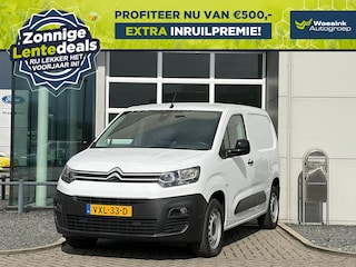 Citroën Berlingo Van GB 1.5 BlueHDi 130 pk L1 Automaat | Lentedeals | Cruise Control | Sensoren Voor + Achter | Camera Achter | Blind Spot | Navigatie | Carplay