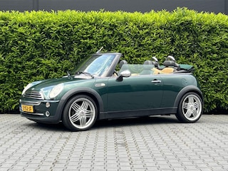 Mini Cooper Cabrio 1.6 NAVIGATIE, LEDER, CRUISE CONTROL, CLIMATE CONTROL, STOELVERWARMING, LICHTMETALEN VELGEN