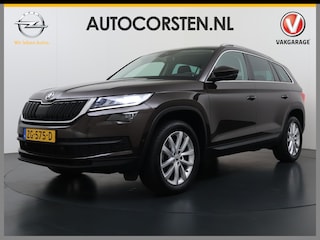 Skoda Kodiaq 1.5 TSI Automaat Style Business Navi 3-Zone Ecc Adap.Cruise 360°Camera Elek.Stoel+Memory Apple Carplay Android Auto Pdc Stoelverwarming Elek.Achterklep Led Lmv Isofix P-Assist Regen-Lichtsensor Dealeronderhouden 1e Eigenaar Origineel Nederlandse Auto