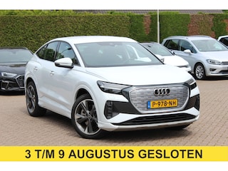 Audi Q4 40 Launch edition Advanced 77 kWh / SoH 93,8% / CarPlay / Matrix LED / Sportstoelen / Sonos Audio / Virtual Cockpit / Parkeerhulp V+A / Intr.voorverwarming / Stoelverwarming / DAB / Cruise Control