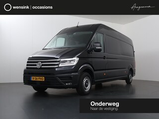 Volkswagen Crafter 2.0 TDI | AUT. | L4 H3 | DUBBEL CABINE | LAADKLEP | 177 PK | ADAPTIEVE CRUISE CONTROL | 7-ZITS DC | LED | CARPLAY | ANDROID AUTO | ACHTERUITRIJCAMERA | PARKEERSENSOREN | STUURWIEL VERWARMING | METALLIC LAK