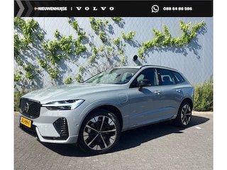 Volvo XC60 2.0 T6 Plug-in hybrid AWD Ultra Dark FACELIFT | Head Up Display | Harman Kardon Audio | Schuif -/ Kanteldak | Trekhaak | Adaptieve Koplampen | 360 Camera | Memory | Dodehoek Detectie | Adaptive Cruise Control |