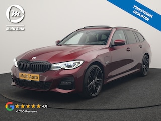 BMW 3-serie Touring 330e M Sport PHEV 293pk Dealer O.H. | Panodak | Head Up | Laser LED | Adaptief Onderstel | Alcantara Sportstoelen Memory & Verwarmd | Camera | Sfeerverlichting | Keyless | Blis | Hifi Audio | Apple Carplay | Navigatie | DAB | Plug In Hybrid |