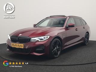 BMW 3-serie Touring 330e M Sport PHEV 293pk Dealer O.H. | Panodak | Head Up | Laser LED | Adaptief Onderstel | Alcantara Sportstoelen Memory & Verwarmd | Camera | Sfeerverlichting | Keyless | Blis | Hifi Audio | Apple Carplay | Navigatie | DAB | Plug In Hybrid |