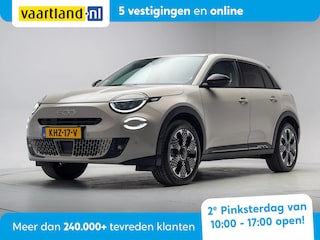 Fiat 600 La Prima 54 kWh Aut.[ Leder navi Apple / Android Stoelverwarming Cruise ]