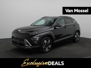 Hyundai Kona 1.6 GDI HEV Premium Sky | Panoramadak | Stoelverkoeling | 360 Camera | Bose Audio | Adaptieve Cruise Control | Climate Control | Light Grey interieur |