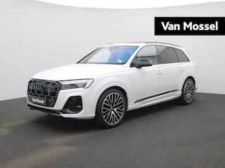 Audi Q7 60 TFSI e quattro Pro Line S Competition | Adaptive Cruise Control | Luchtvering | Glazen panoramadak | Vierwielbesturing | Elektrisch sluithulp portieren | 360 graden camera | Head-up display | Geheugenfunctie voorstoelen | HD-matrix + laser | Trekhaak | Stoelverwarming voor en achter | Stoelventilatie/massage voorin | Optiekpakket zwart plus | Alarm Klasse III