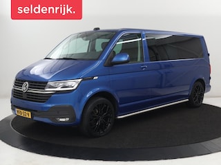 Volkswagen Transporter 2.0 TDI L2H1 30 DC Highline | Leder/Alcantara | Stoelverwarming | Trekhaak | Carplay | Camera | Adaptive cruise | Full LED | Navigatie | Parkeerhulp | 19'' | 5-Persoons | Origineel NL