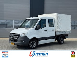 Mercedes-Benz Sprinter 215 CDi 150pk Pick-Up dubbel Cabine automaat 6 pers. Open laadbak