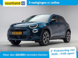 Fiat 600 e La Prima 54 kWh [ Navi Camera Apple / Android Leder Stoelverwarming ]