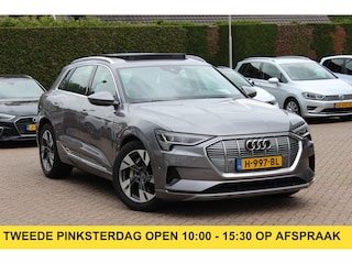 Audi e-Tron 50 quattro Launch edition plus 71 kWh / SoH 91,9% / Panoramadak / Camera / Luchtvering / Intr.voorverwarming / Leder&Alcantara / 20'' / Navigatie / DAB / Stoelverwarming / ACC