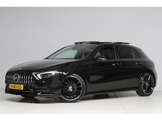 Mercedes-Benz A-klasse 200 AMG Night Pakket| head-up | 360 camera | burmester | elek. stoelen | stoelkoeling | adap. cruise | pano